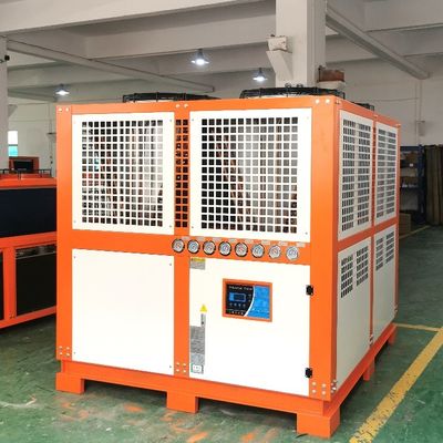 66HP Chiller przemysłowy R404A z sterowaniem PLC