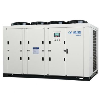 CE ISO9001 Certyfikowany chłodnik wodny chłodzony powietrzem o mocy wejściowej 318 kW i mocy pompy 075 kW przeznaczony do systemów wymiany ciepła
