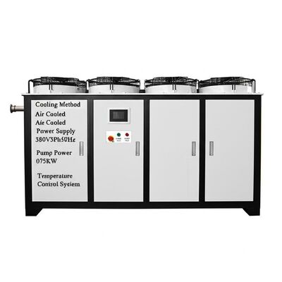 Metoda chłodzenia Chłodzony powietrzem Chłodzony powietrzem Agregat wody lodowej Zasilanie 380V3Ph50Hz Moc pompy 0,75KW System kontroli temperatury